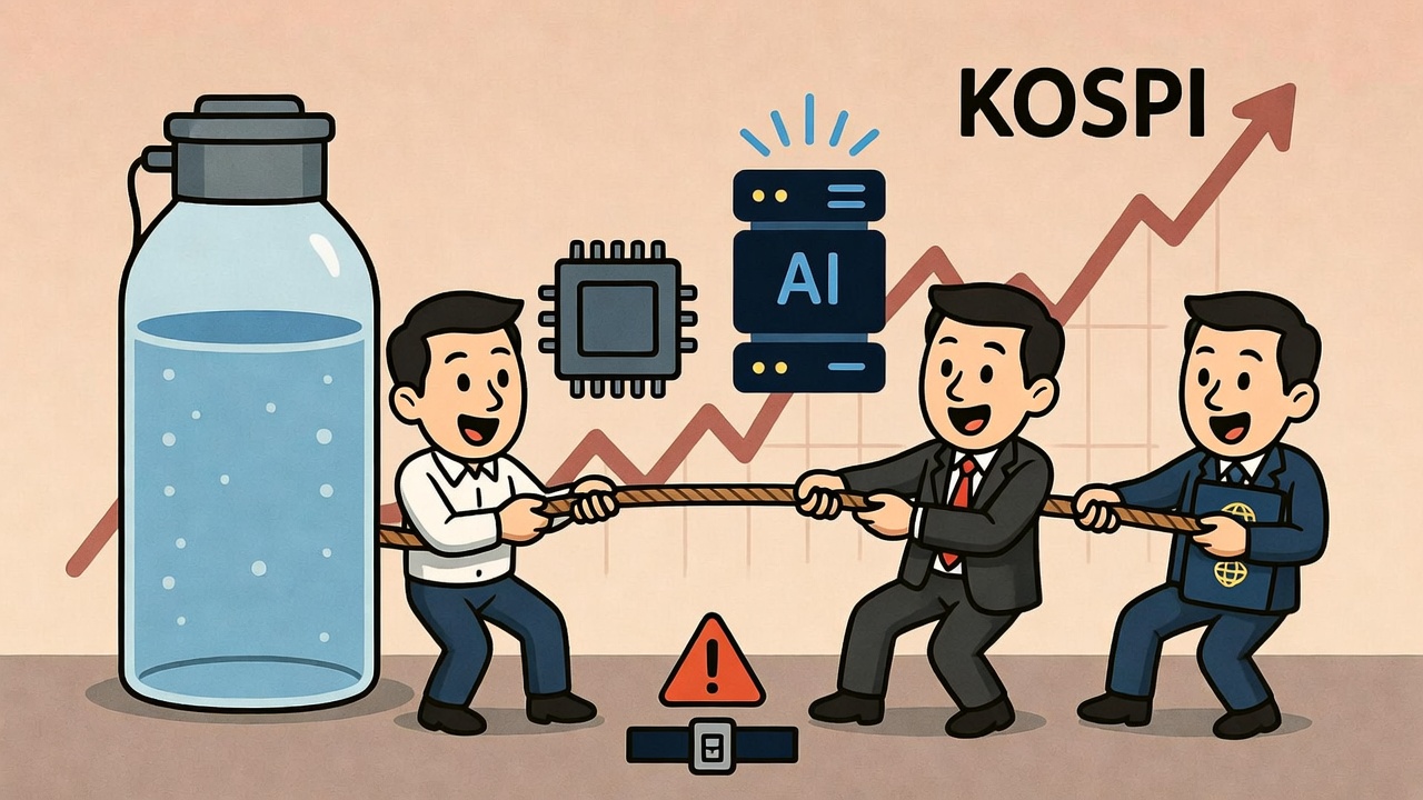 개인&middot;기관&middot;외국인 수급 대치 삽화