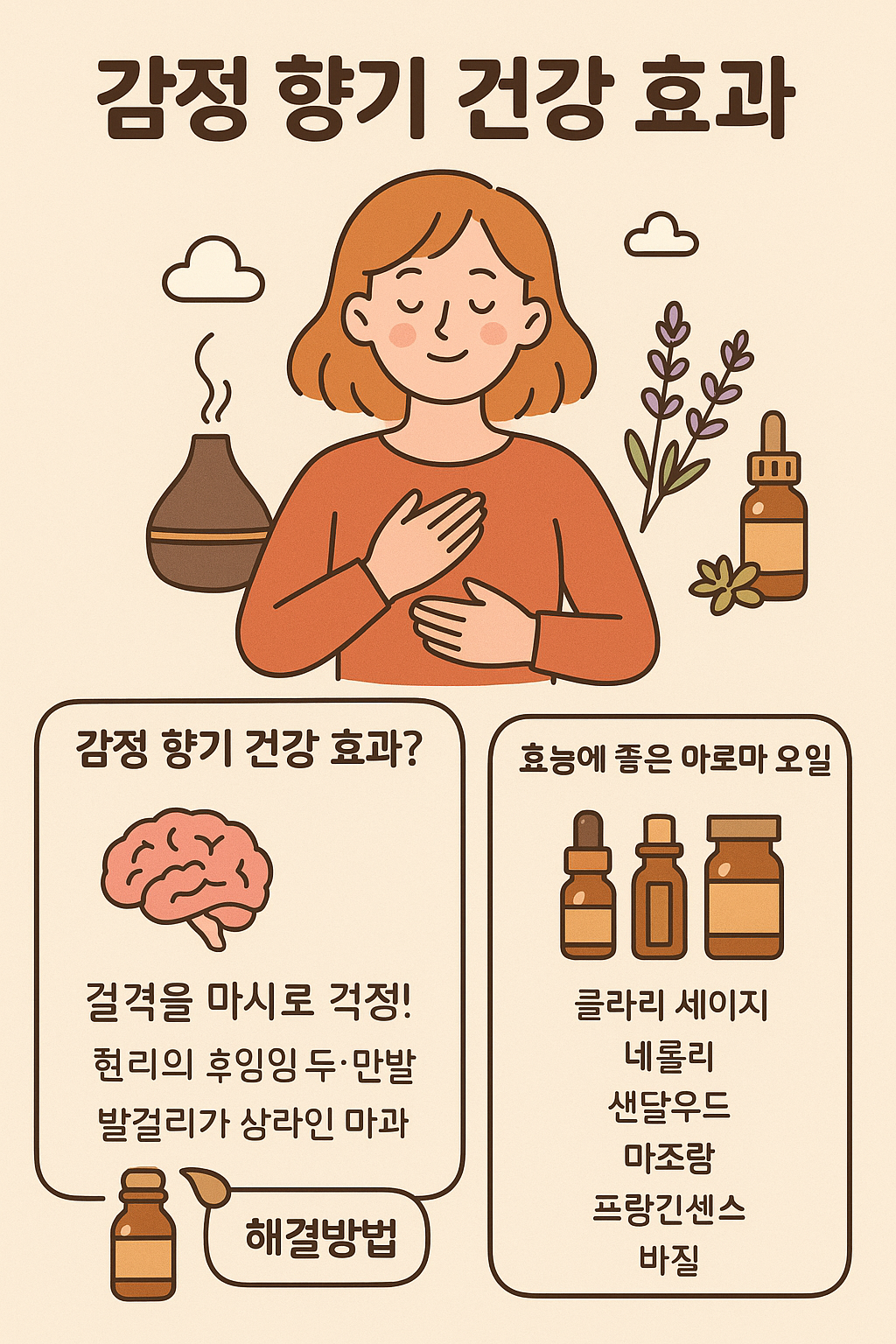 감정 향기 건강 효과