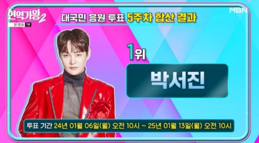 현역가왕2-투표하기