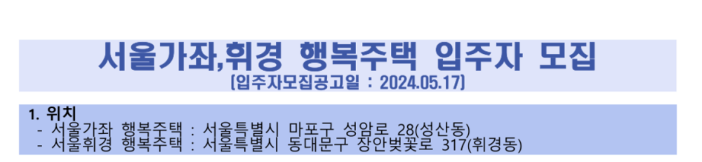 lh서울행복주택