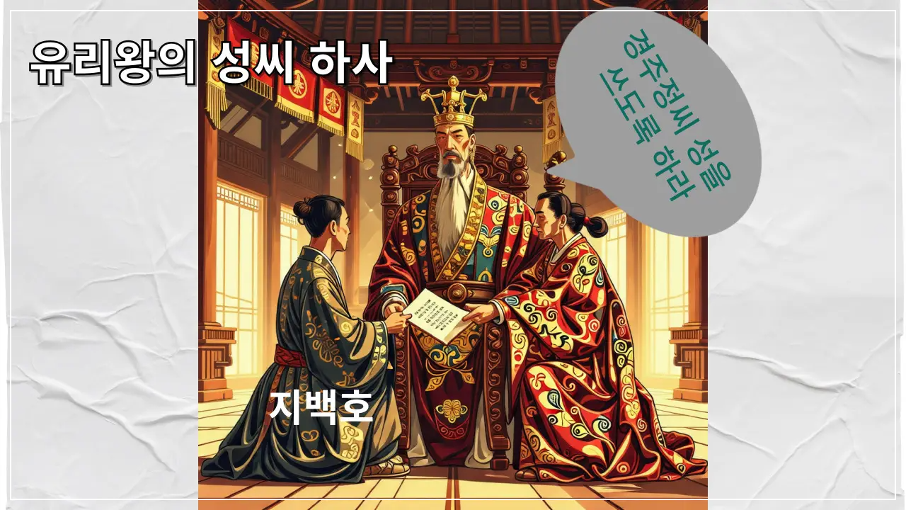 유리왕의 경주 정씨 하사