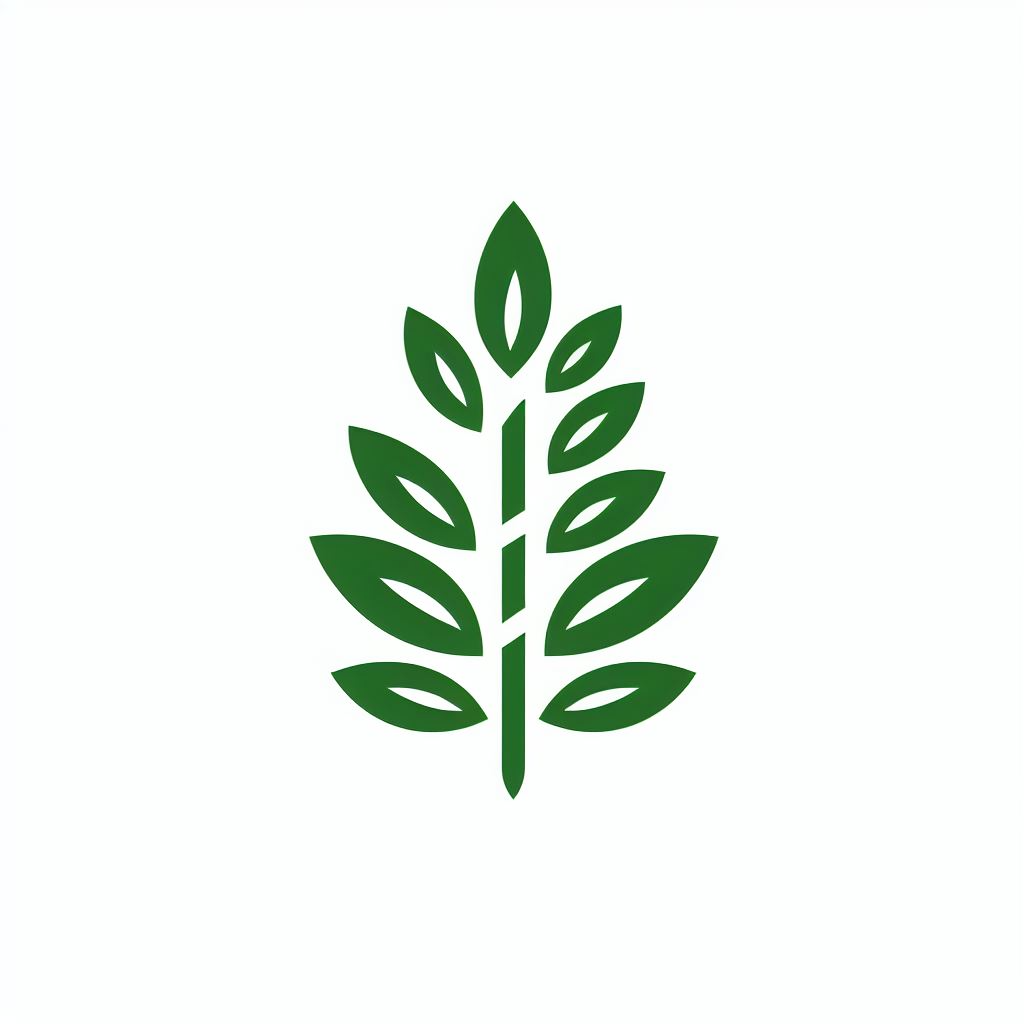 녹색 나물 로고 3