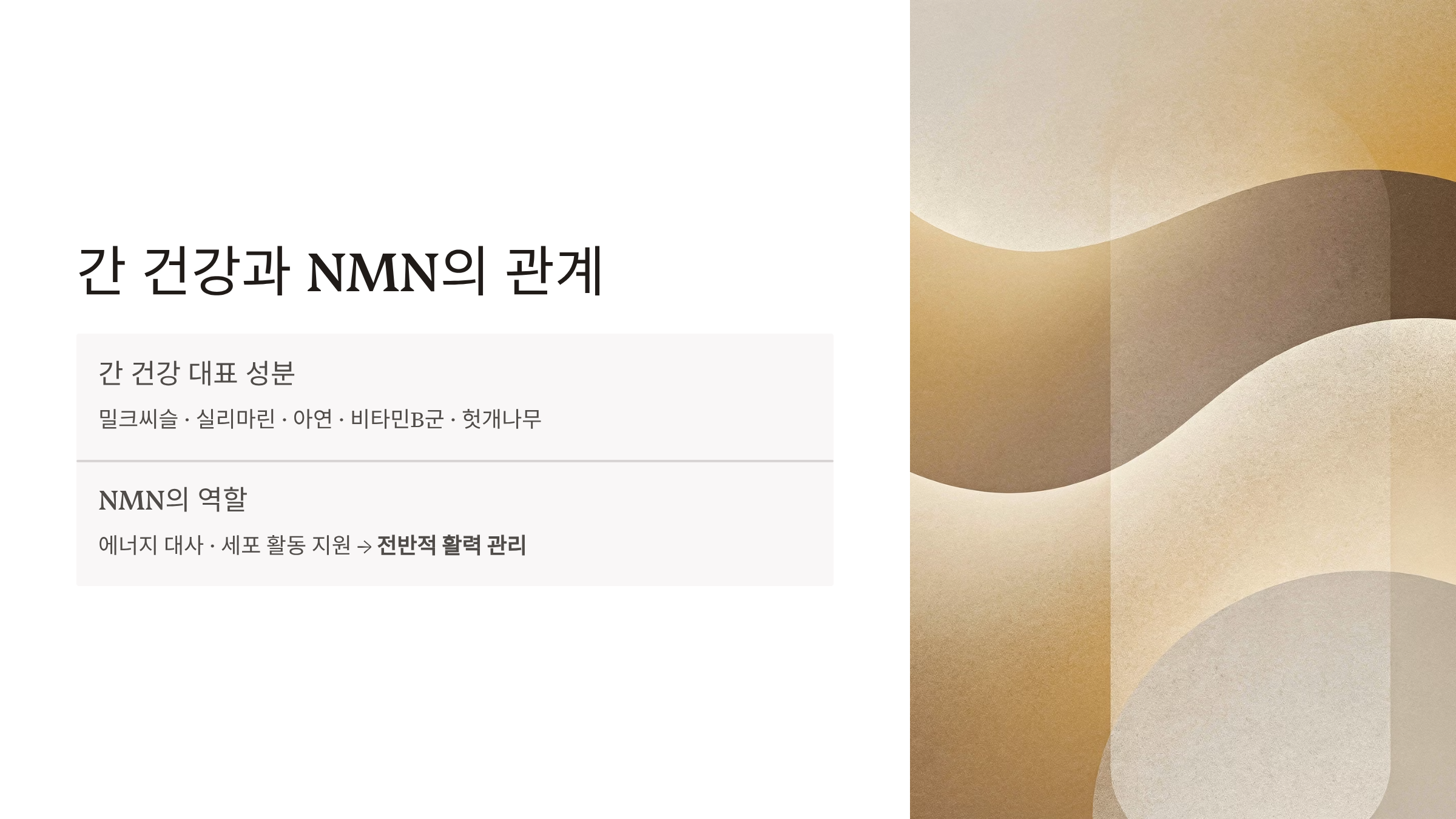 고소영 간영양제 NMN 30000