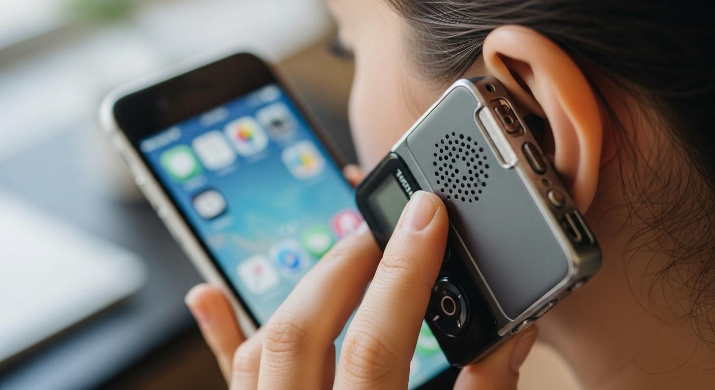 아이폰 통화중 녹음방법