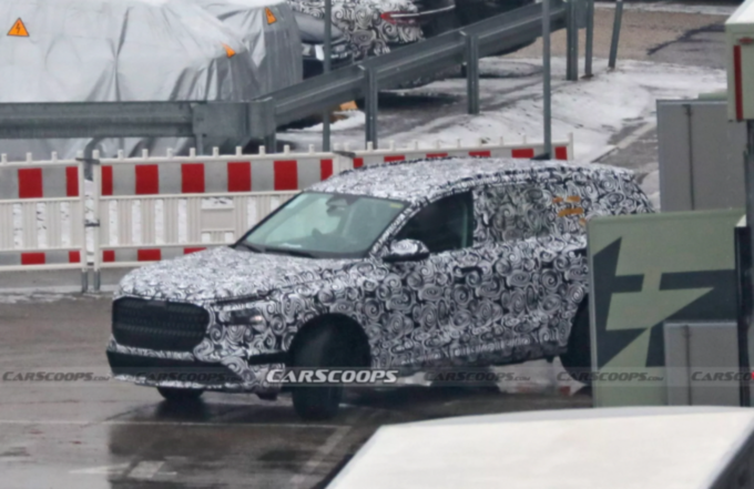 아우디 Q9 스파이샷 (출처 : carscoops)