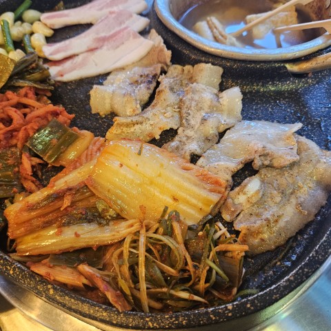 다양한 김치 밑반찬