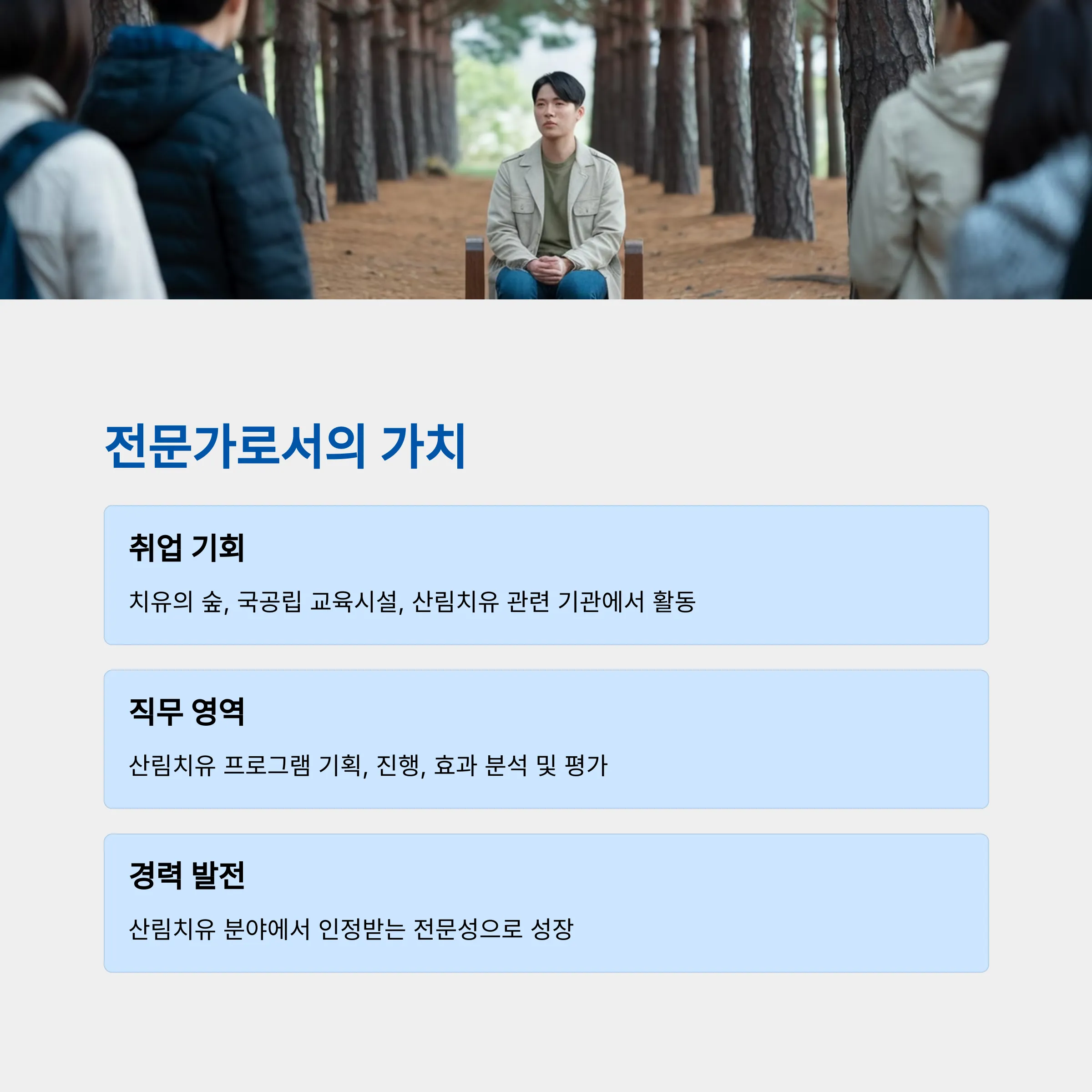 2급 산림치유지도사