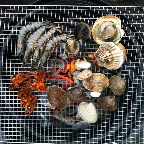 해산물 구이