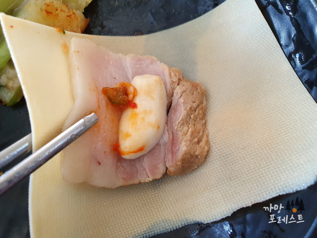 청계산 리숨두부 보쌈