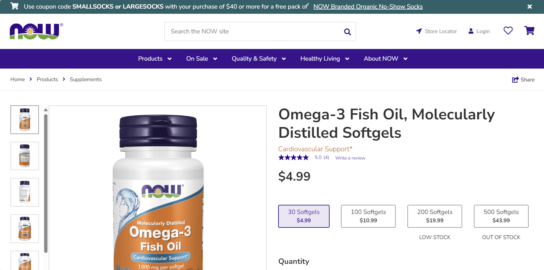 NOW Foods Omega-