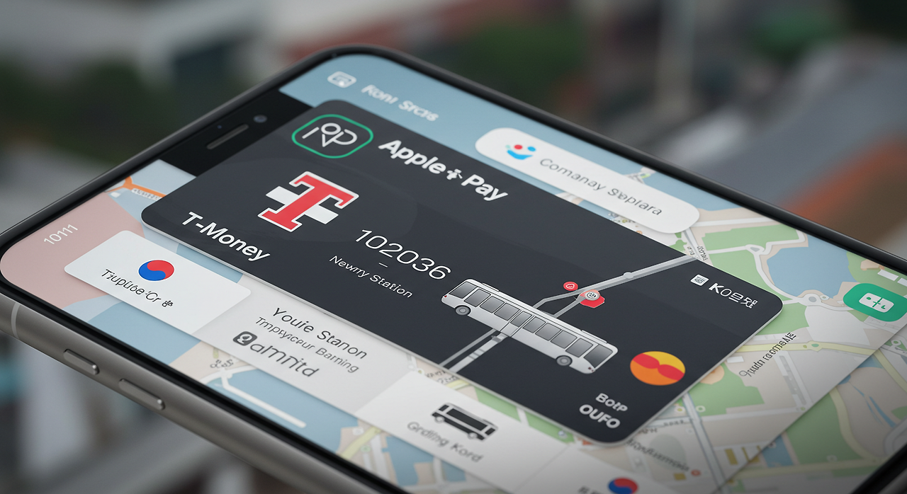 아이폰 티머니 교통카드