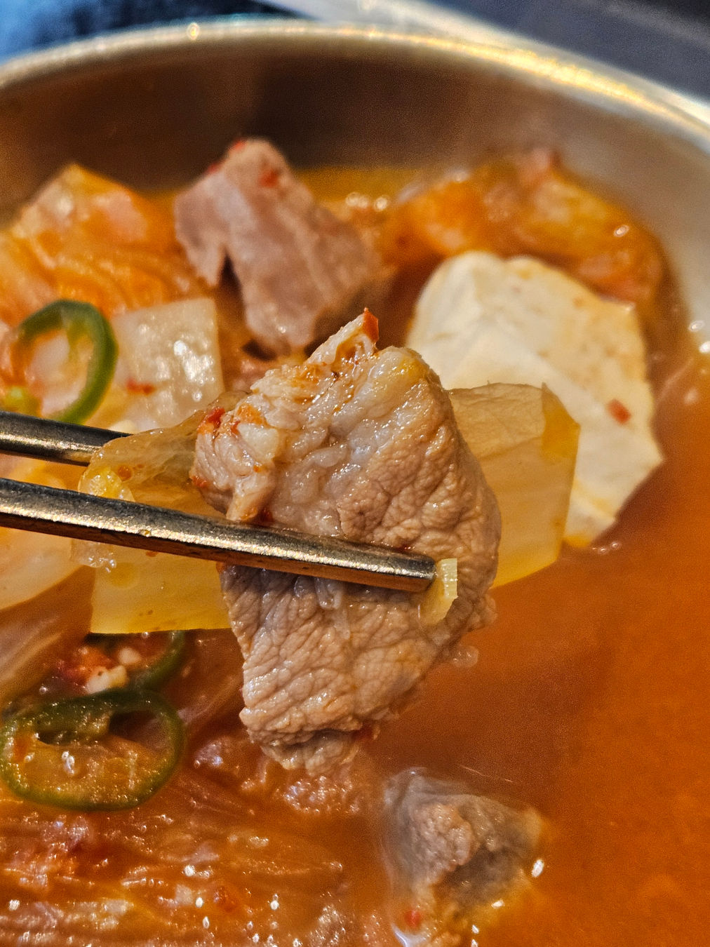흑돼지 대통령 칼국수 대통령 김치찌개