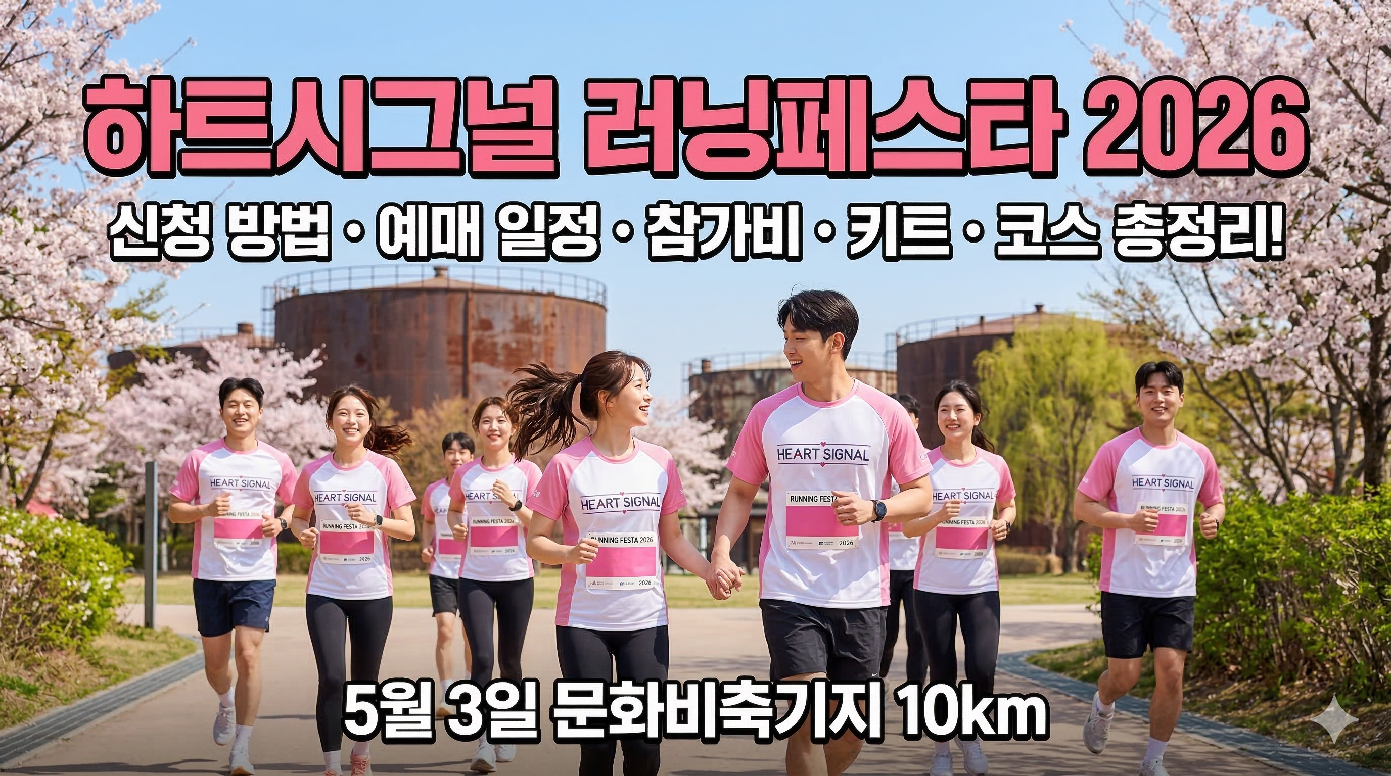 선착순 7천 명! 2026 하트시그널 러닝페스타 신청방법·참가비·러닝키트 완벽 가이드