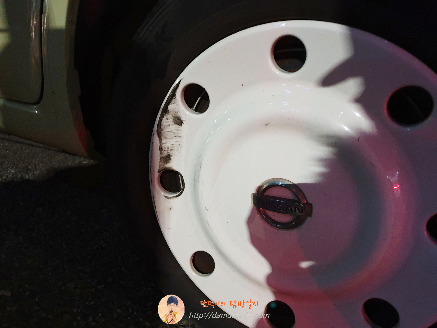 닛산 큐브 2세대 전기형 사고