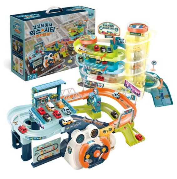  주차장 놀이 키저스 믹스시티 주차타워