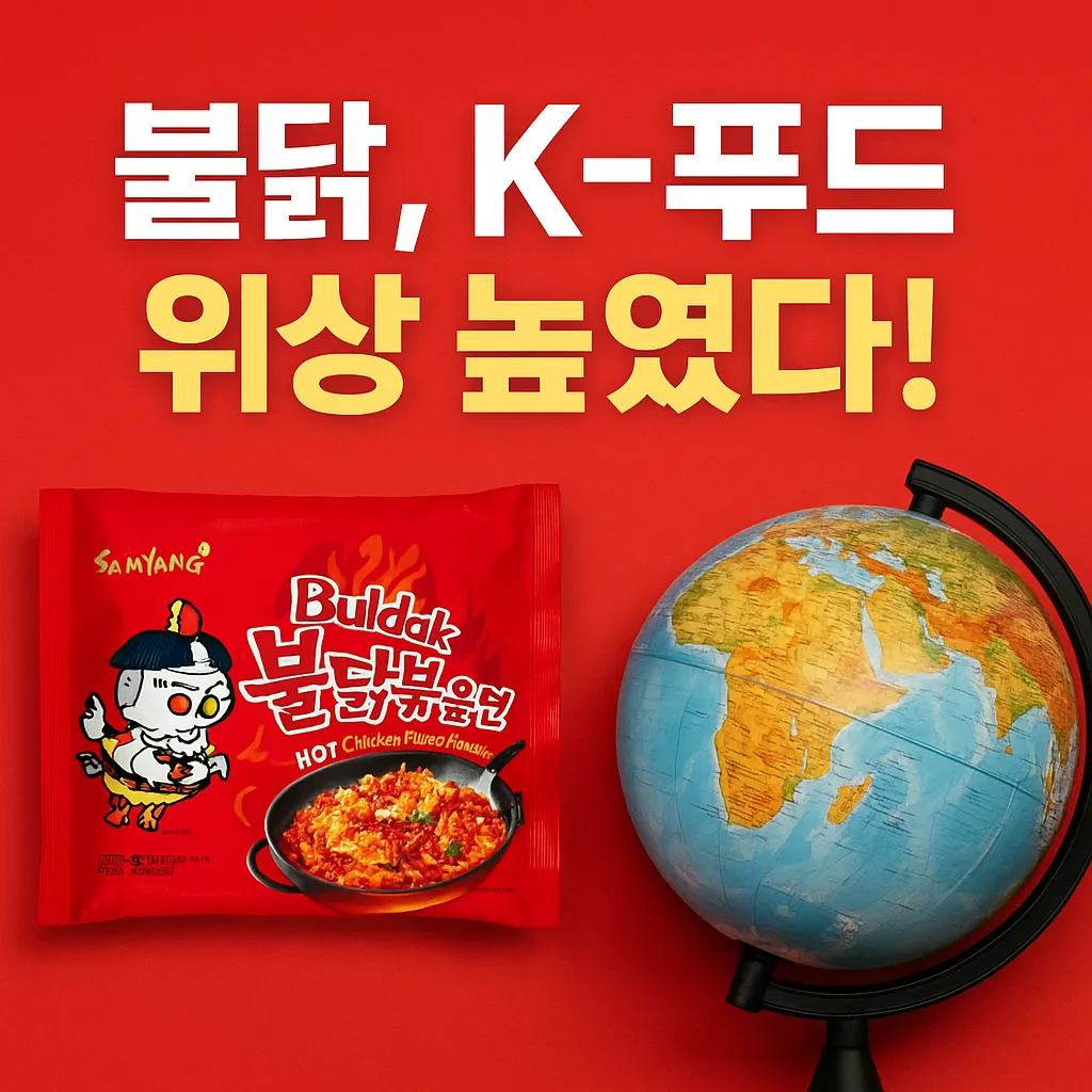 K-푸드 대표 브랜드 불닭의 위상