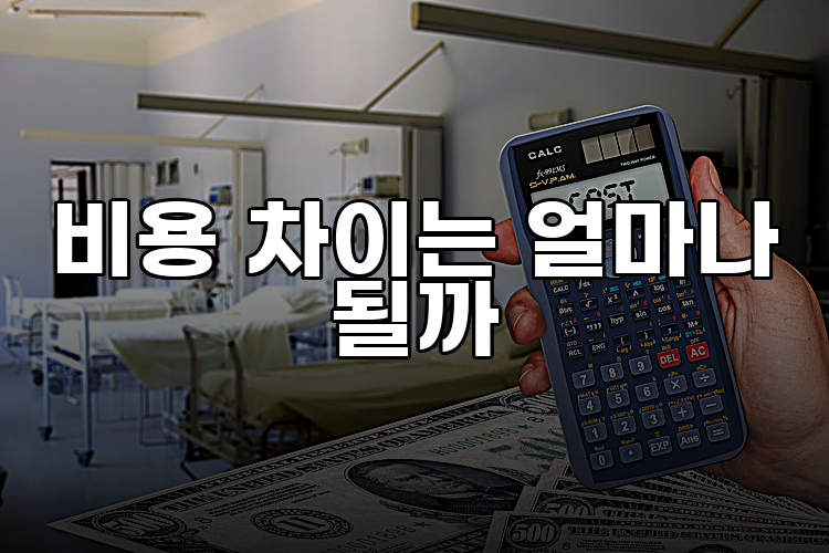 비용 차이는 얼마나 될까