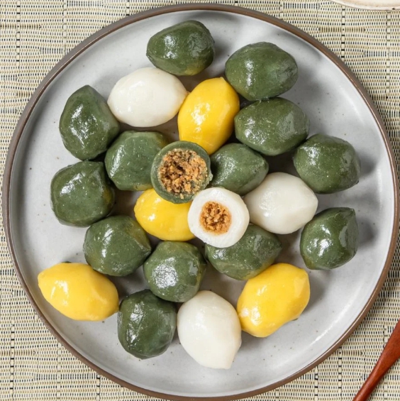 한국의 떡 종류 송편