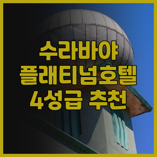 플래티넘 호텔 툰중간 수라바야, 4성..