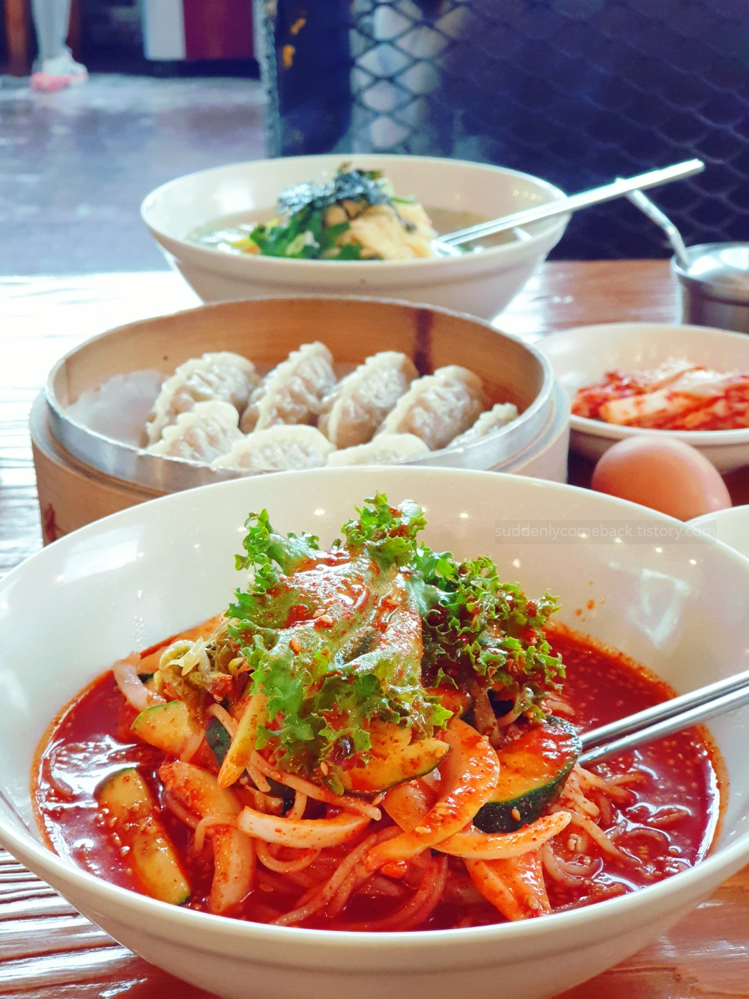 인덕원 비빔국수 등 비쥬얼