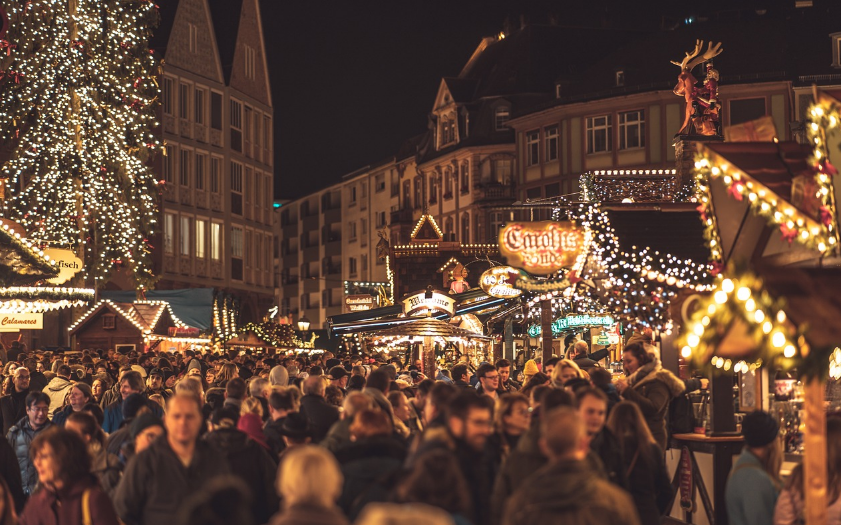 유럽 크리스마스 마켓 관련 사진