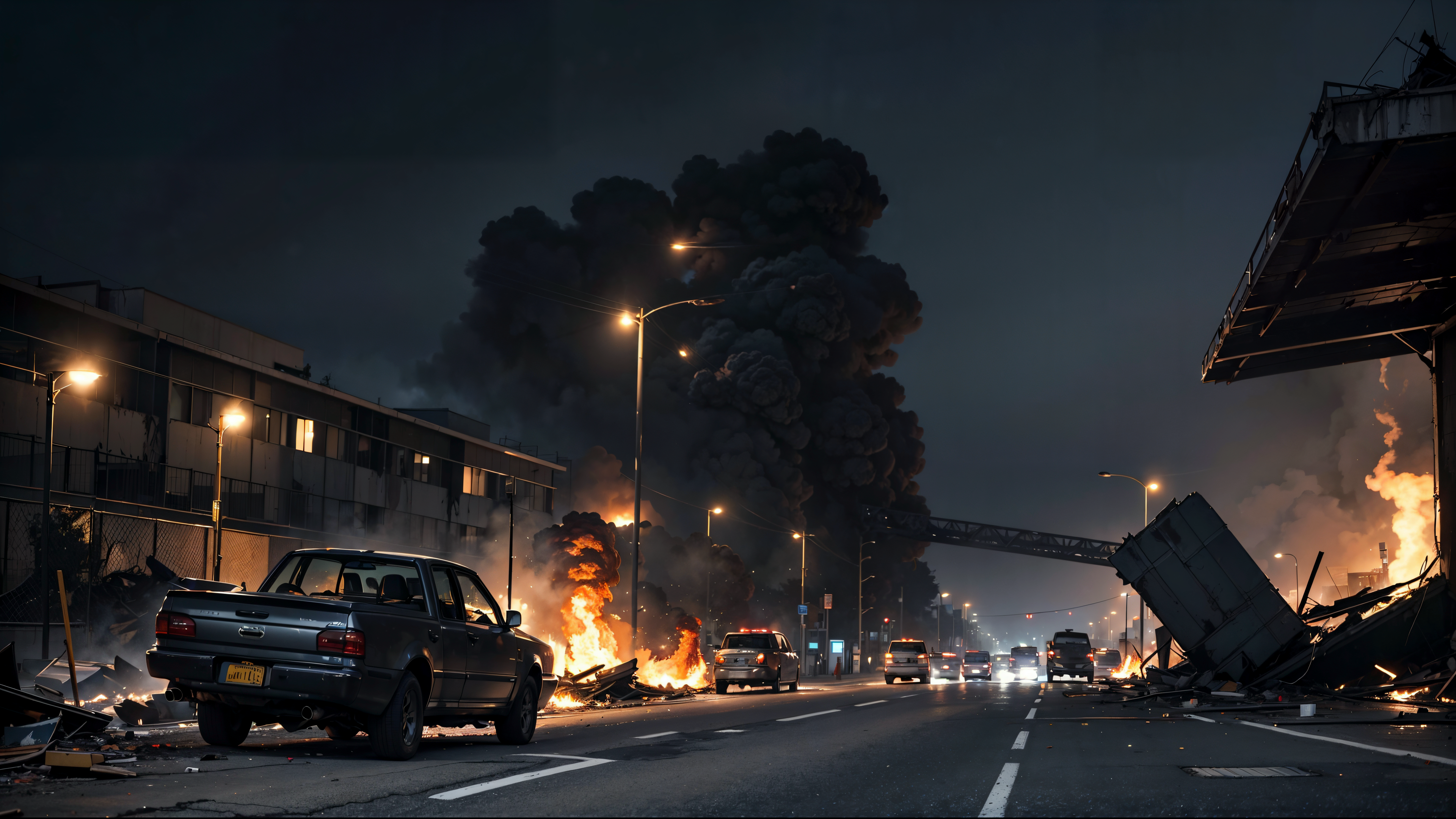 AI 실사 - 도시 전쟁