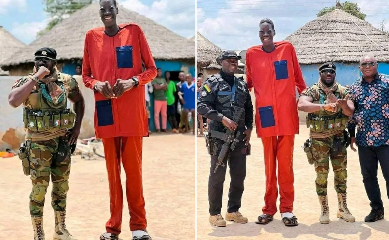 키가 3m에 육박한다는 가나의 술레마나 압둘 사메드