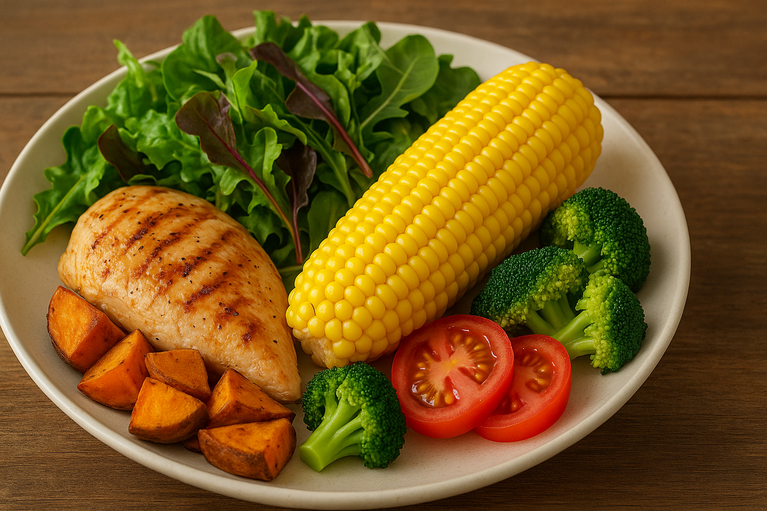 "다이어터를 위한 옥수수 가이드"에 대한 이미지입니다.