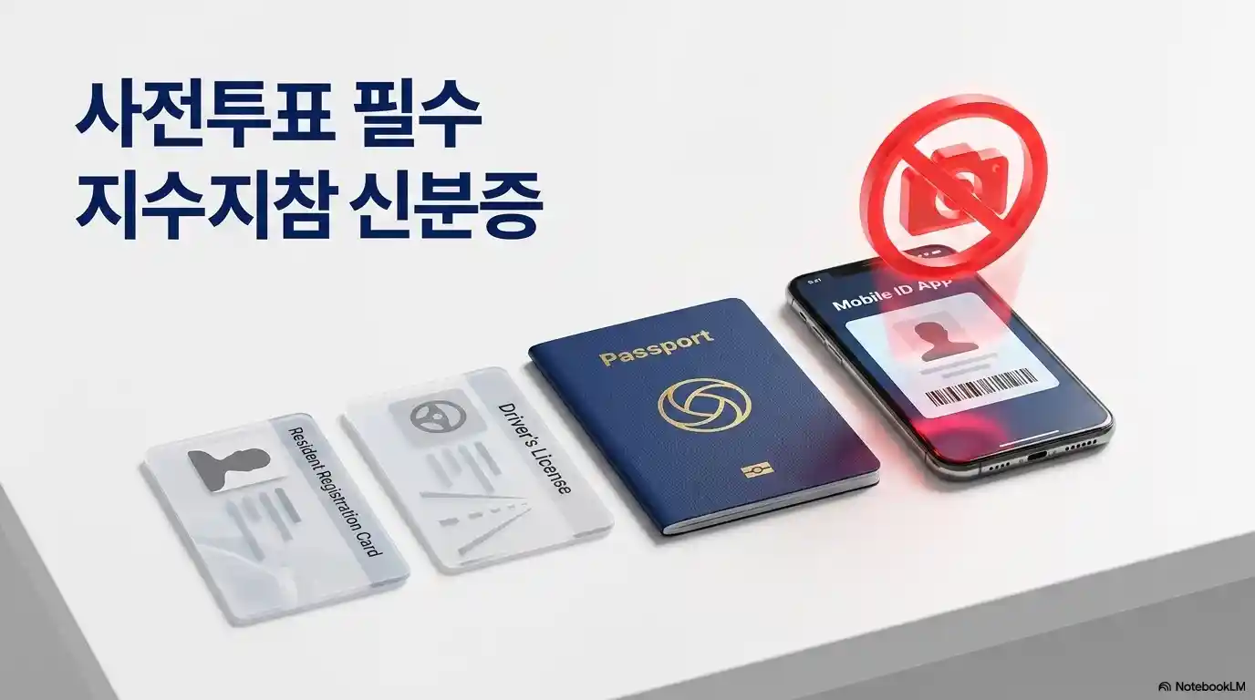 사전투표 필수 준비물인 신분증 종류