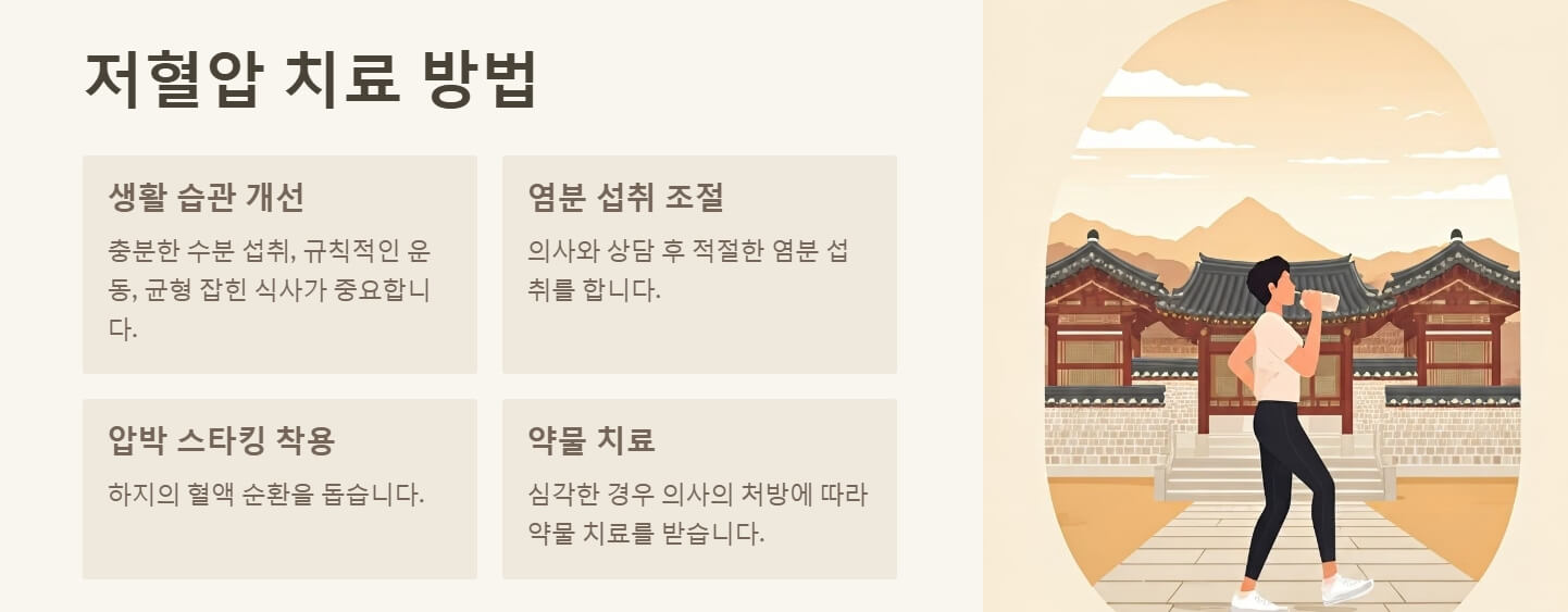 저혈압 수치 증상 원인