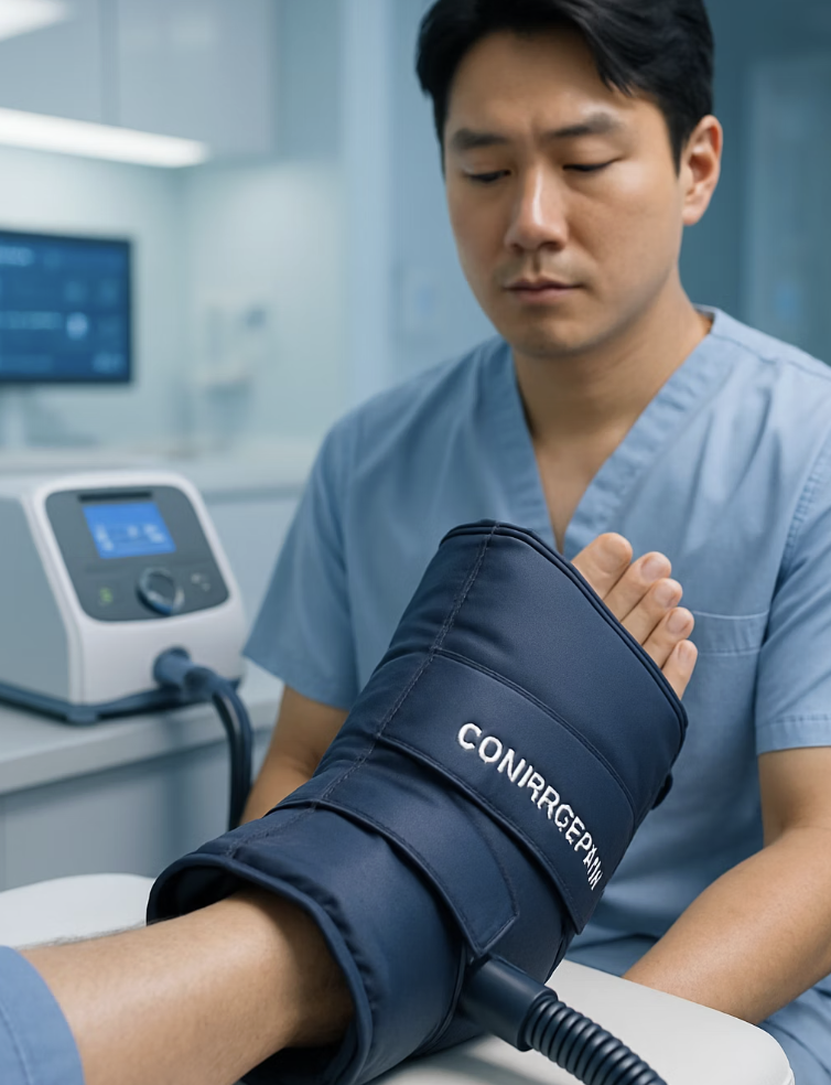 적절한 압박이 주는 통증 완화 효과