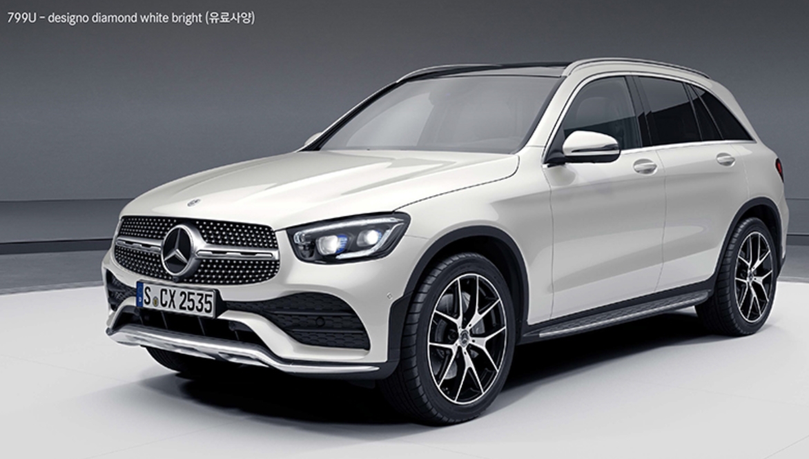 벤츠 glc 색상코드 Diamond White Bright( 색상코드 :&nbsp; 799)
