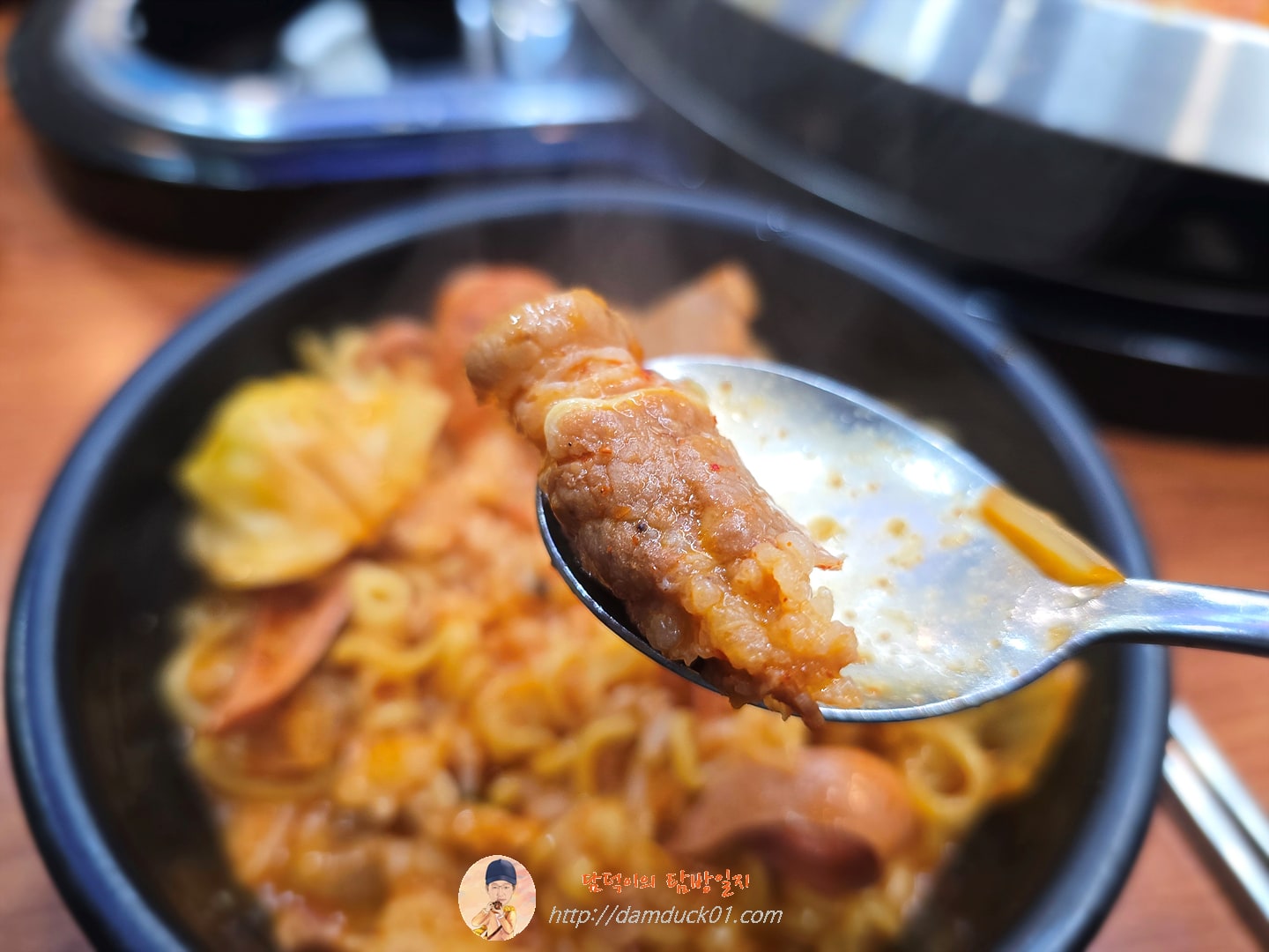 섞어부대찌개