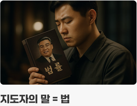 &amp;#39;묻지도 따지지도 마라!&amp;#39; &ndash; 카리스마적 지도자 숭배