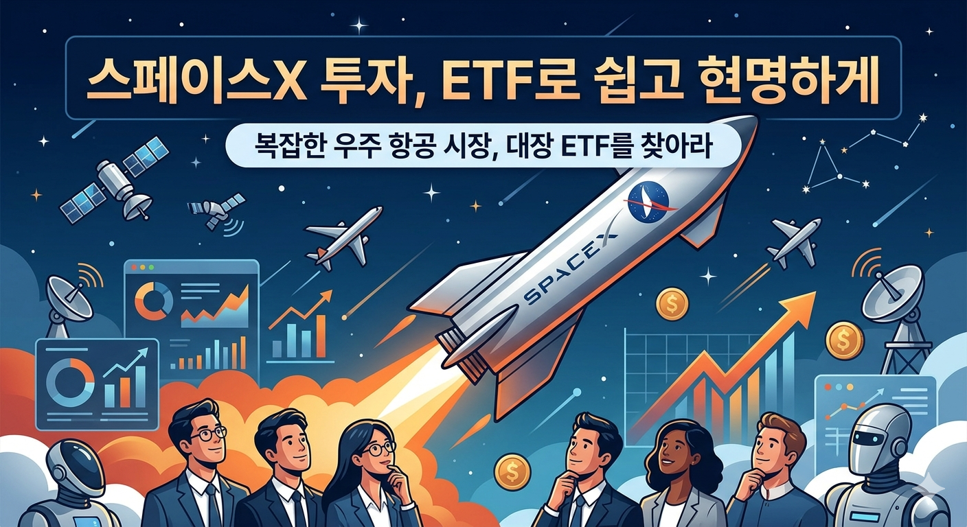 "국내 우주항공 ETF 비교 및 종류 정리"