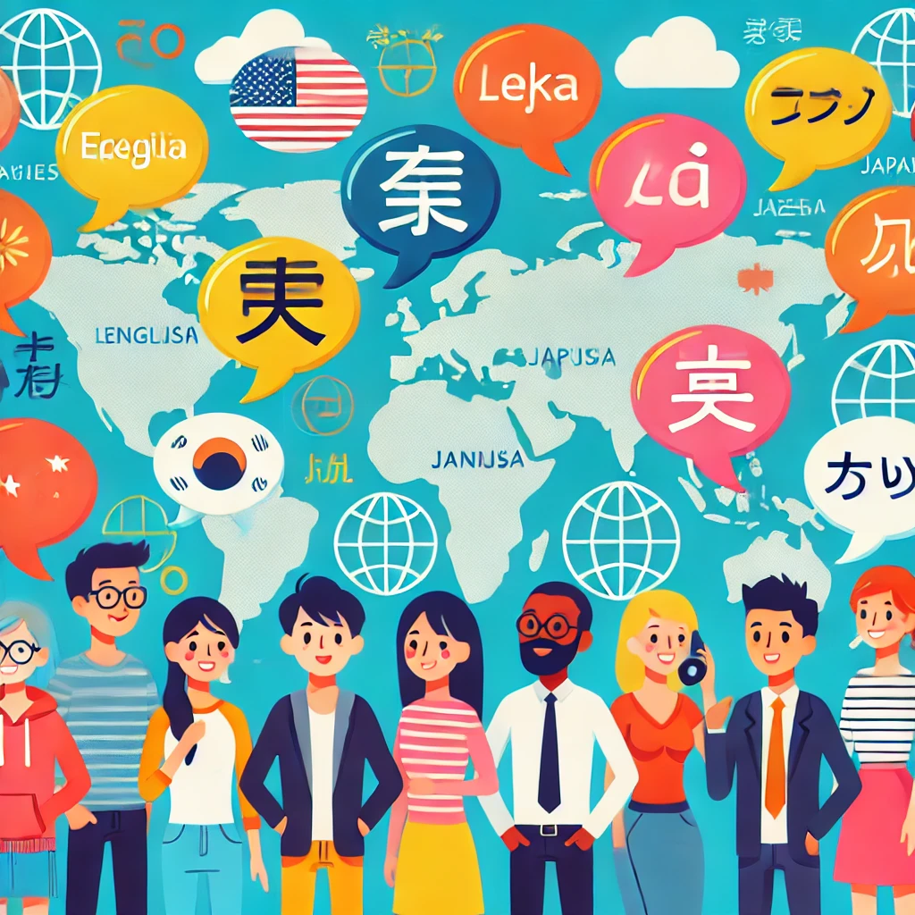 왜 사람들이 서로 다른 언어를 사용하나요