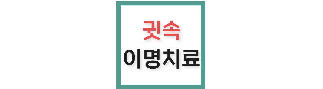 귓속 이명