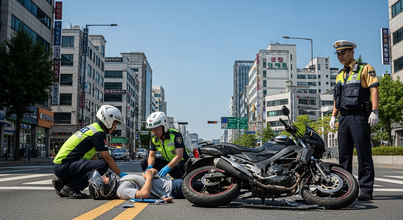 오토바이사고&amp;#44; 무보험가해자&amp;#44; 자동차손해배상보장사업