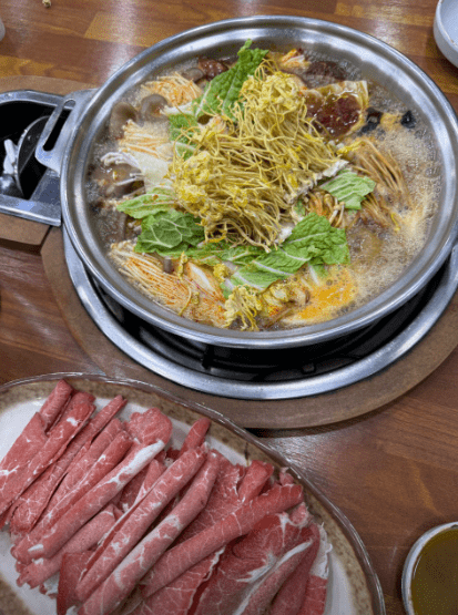 관저동 맛집 "장수버섯마을" 음식사진