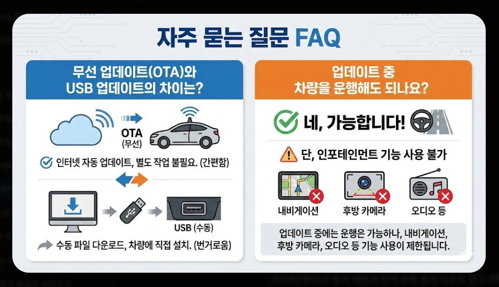 내비게이션 맵 업데이트 시기