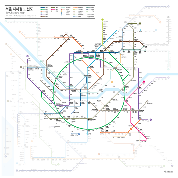 이용가능 지하철 노선