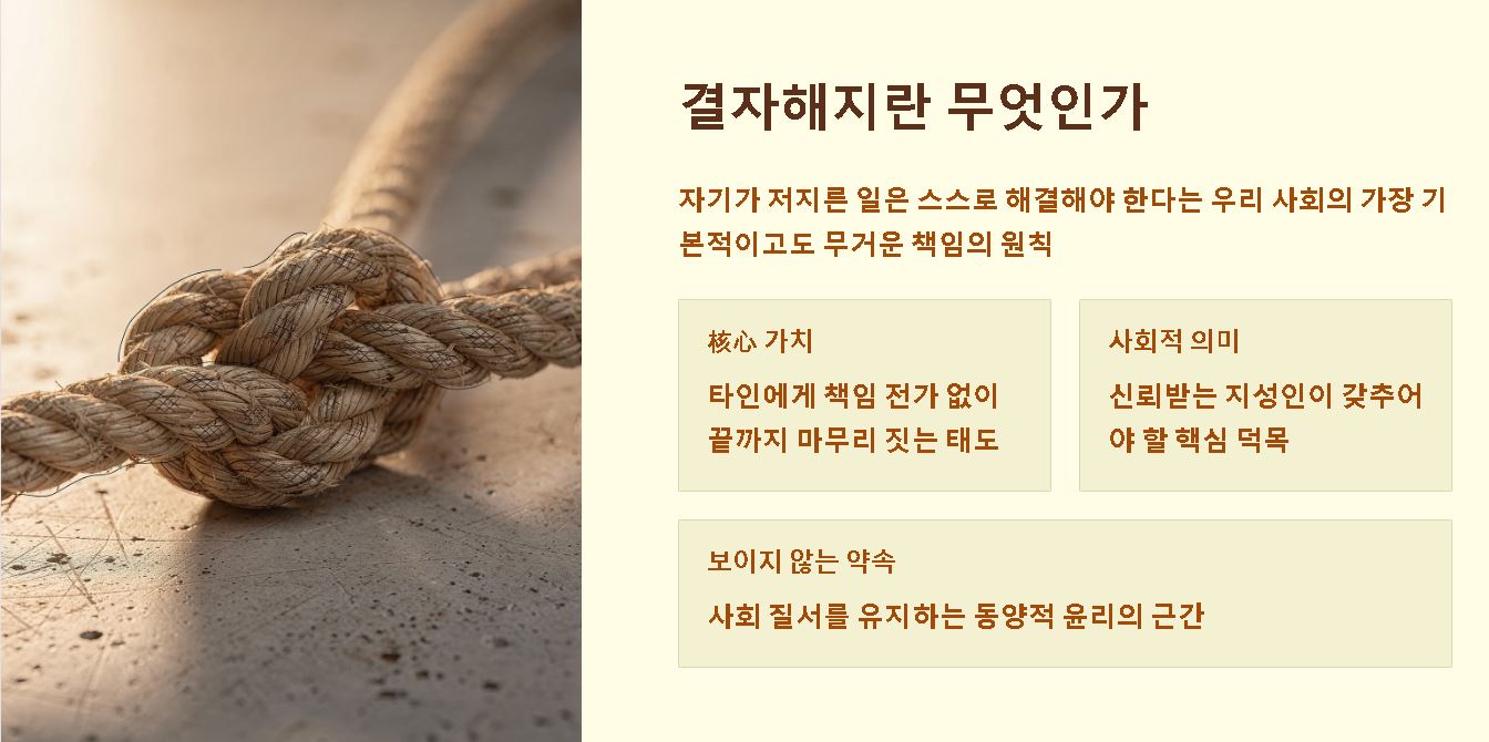 결자해지의 뜻 알아보기