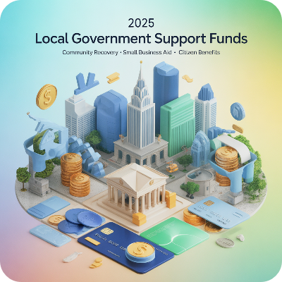 2025년 지자체 지원금(지역 지원금) 이미지