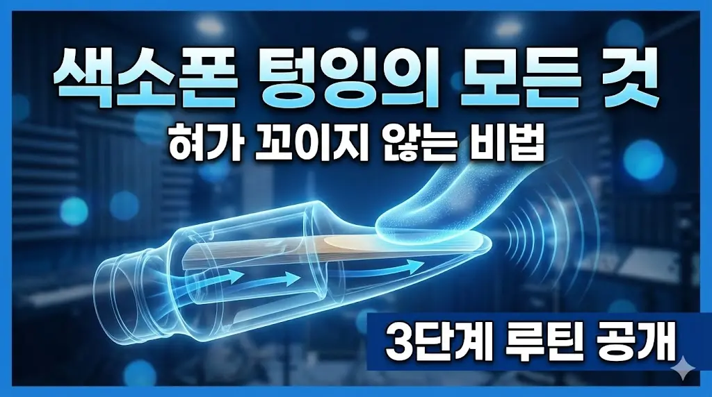 여러분의 혀를 꼬이지 않게 풀어줄 '올바른 텅잉의 메커니즘'과 '하루 10분 연습 루틴'을 공개합니다.