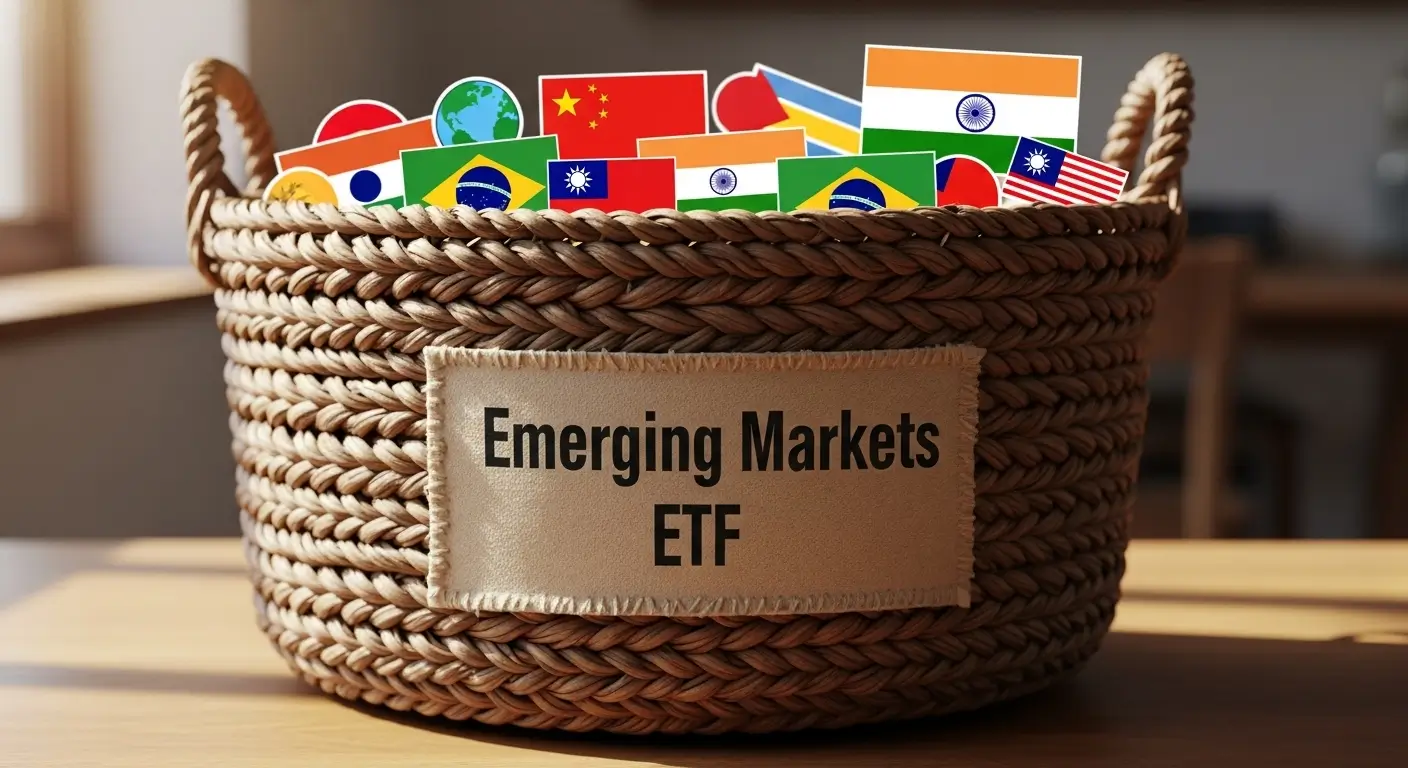 중국 리스크를 분산시키기 위해, 신흥국 ETF를 통해 간접 투자하는 전략