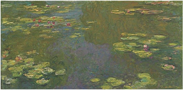클로드 모네 수련이 있는 연못