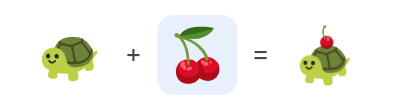 이모지 합치는 방법