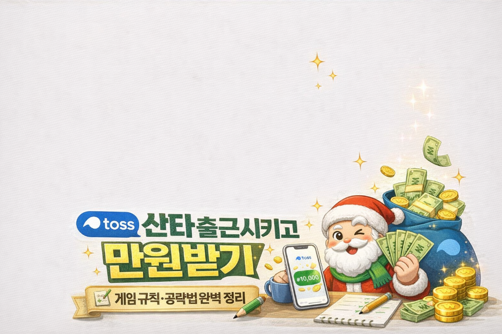 토스 산타 만원받기 3분 완벽 공략법