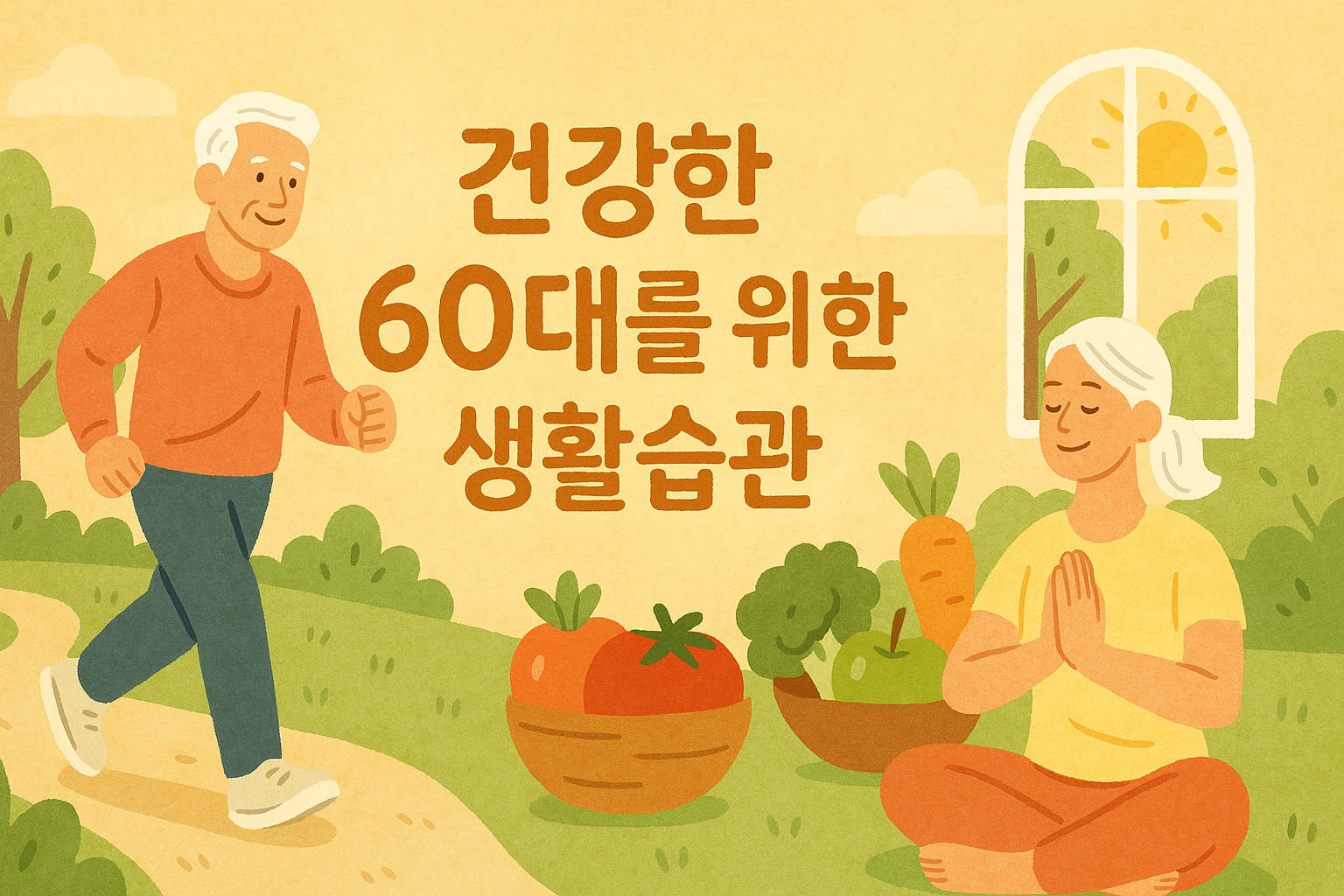 건강한 60대를 위한 생활습관