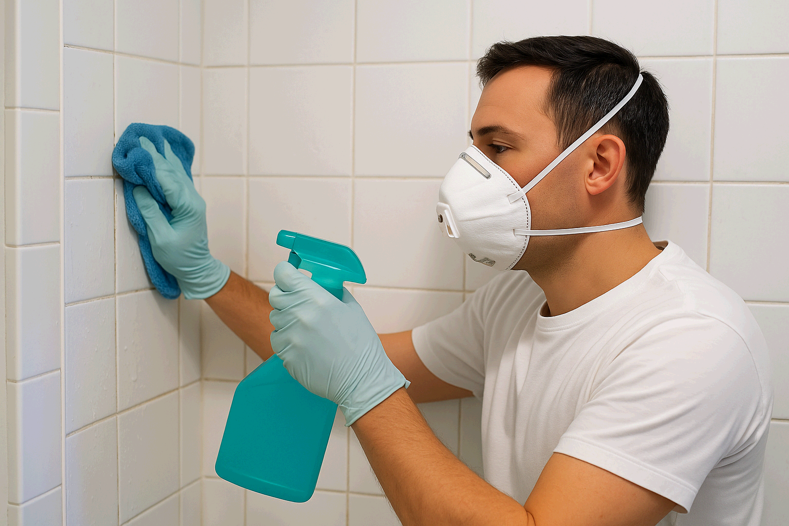 청소 중 마스크 착용이 생활환경 청결에 중요한 이유